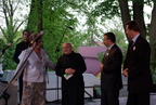 Majówka w Mogilańskim Dworze z udziałem  br. Edwarda Świąder, Posłów RP: Tadeusza Adamczyka i Jacka Krupy, maj 2008